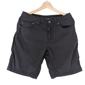Prana Men's Charcoral Navy Flat Front Shorts, W30